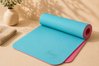 2-Tone TPE Yoga Mat – Soft on Your Knees