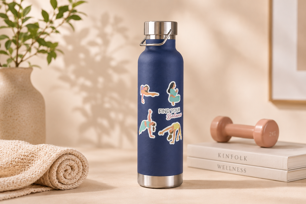 Find Your Balance Insulated Bottle – 48hr Cold, Spill-Proof